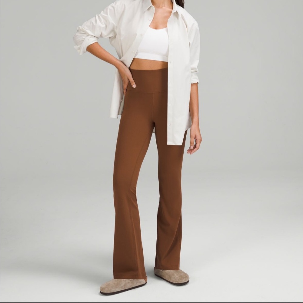 lululemon groove SHR flared pant nulu